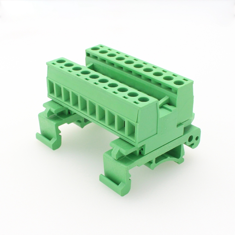 DIN rail terminal block